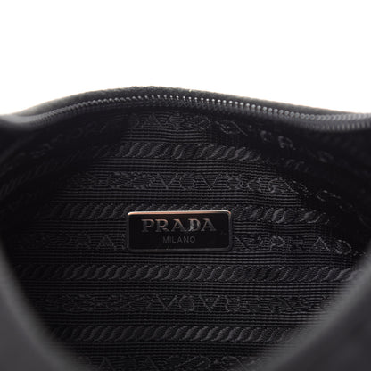 Prada Tessuto Nylon Mini Re-Edition 2000 Bag Black 8 of 12