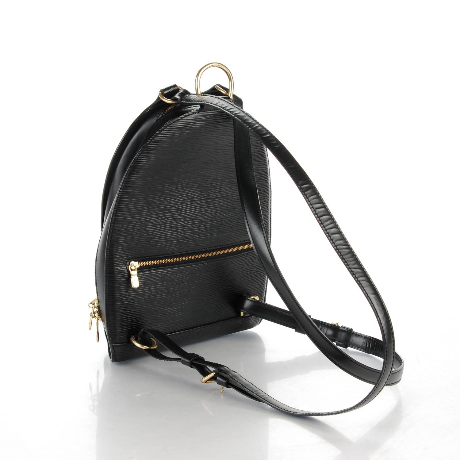 Louis Vuitton Epi Mabillon Backpack Black 3 of 7