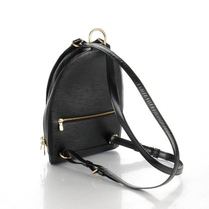 Louis Vuitton Epi Mabillon Backpack Black 3 of 7