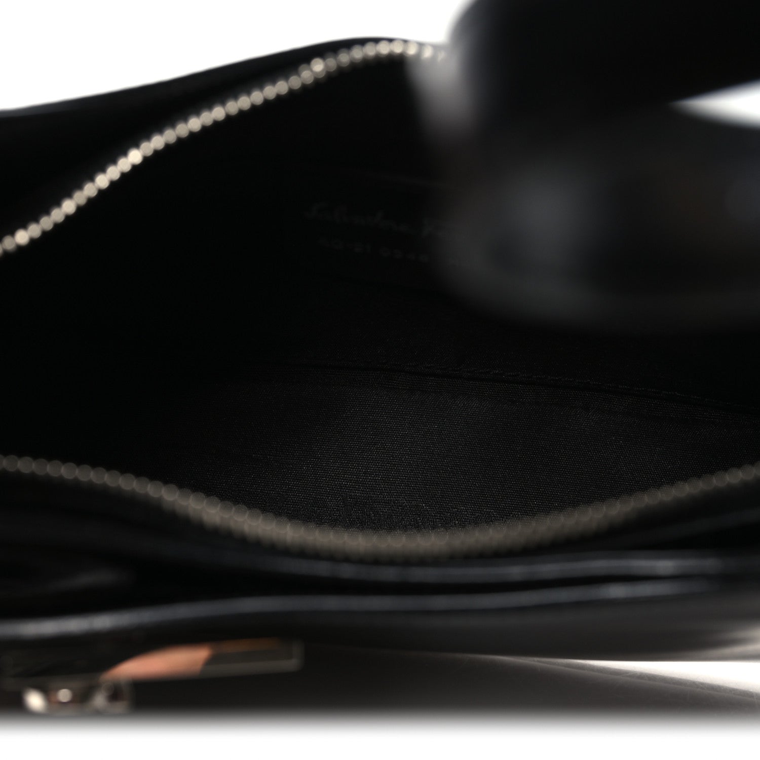 Salvatore Ferragamo Soft Calfskin Gancini Hobo Black 5 of 9