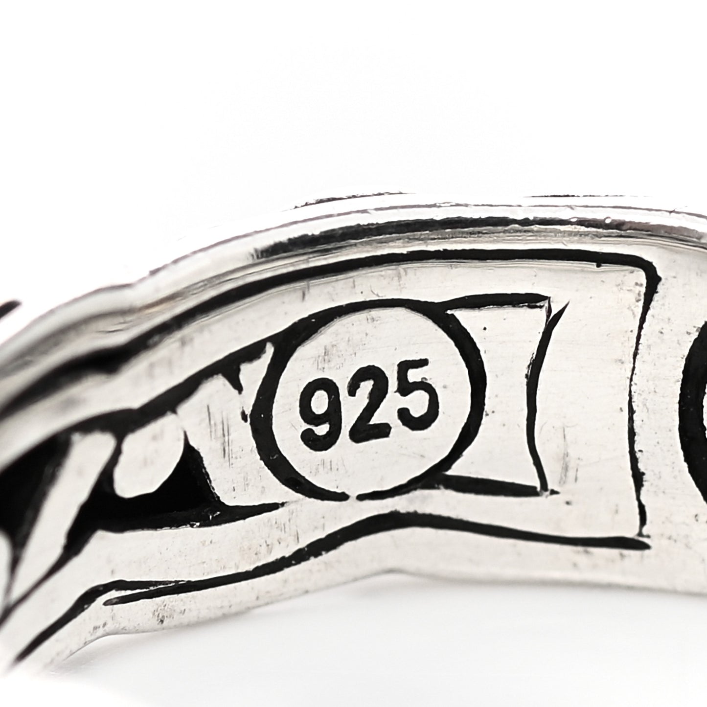 Sterling Silver 18K Yellow Gold Jaisalmer Dot Band Ring 55 7.25