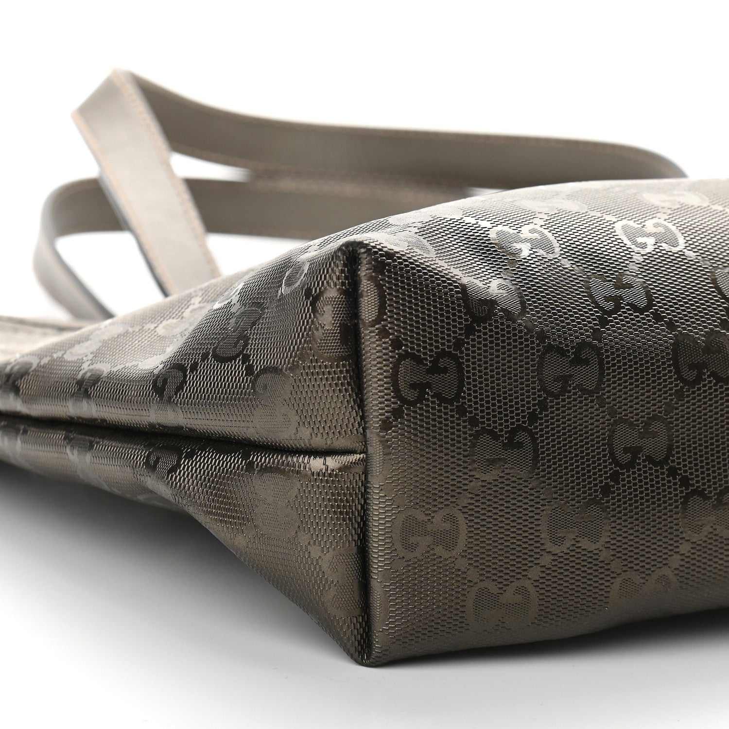 Gucci Imprime Monogram Small Joy Tote Pewter 8 of 9