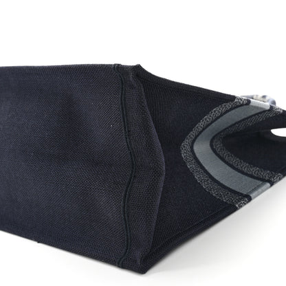 Christian Dior Canvas Embroidered Tie Dye Book Tote Blue Multicolor 10 of 12