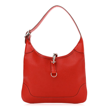 Hermes Chevre Mysore Trim 24 Rouge Vif 1 of 8