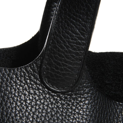 Hermes Taurillon Clemence Picotin PM Black 12 of 17