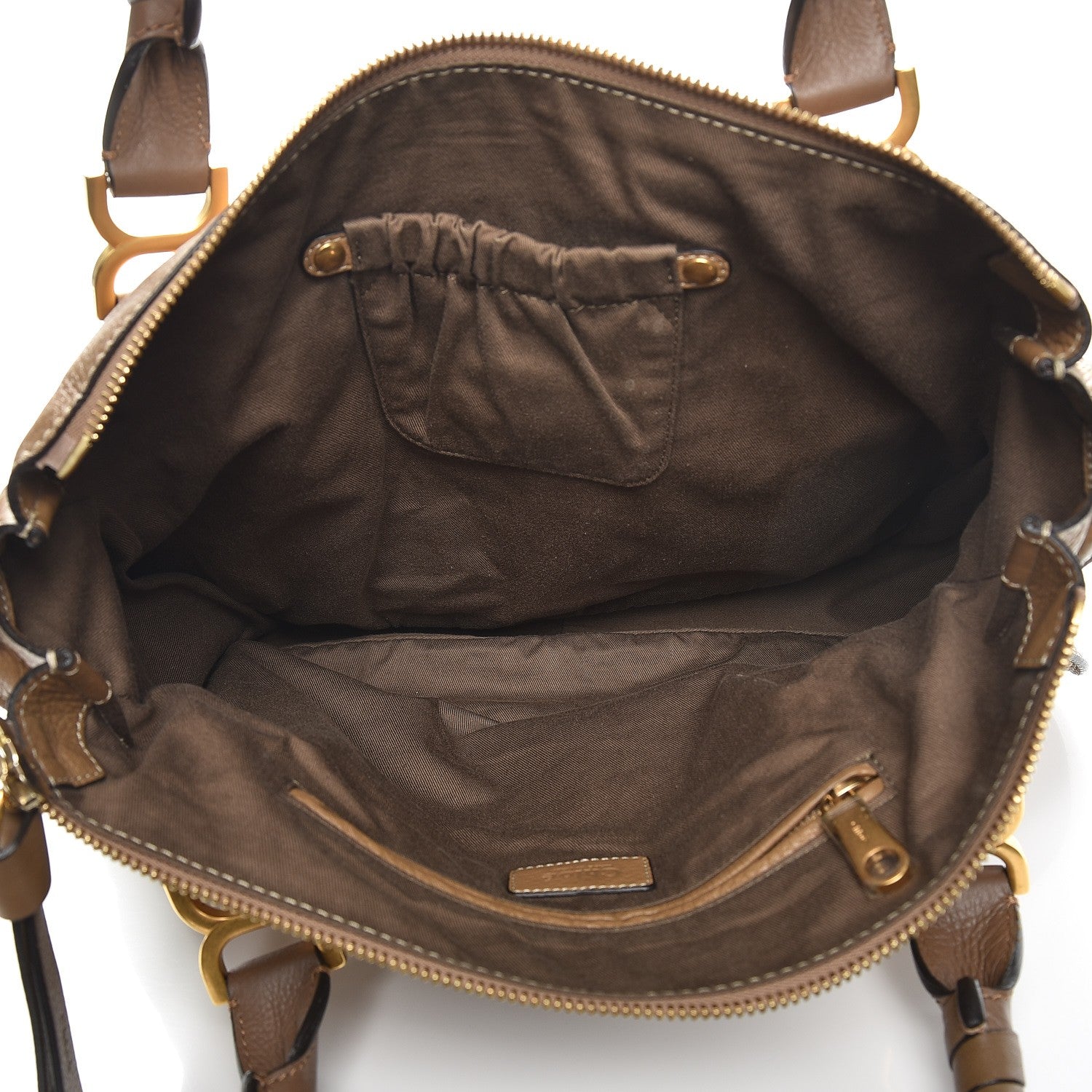 Chloe Calfskin Large Marcie Satchel Nut 5 of 9