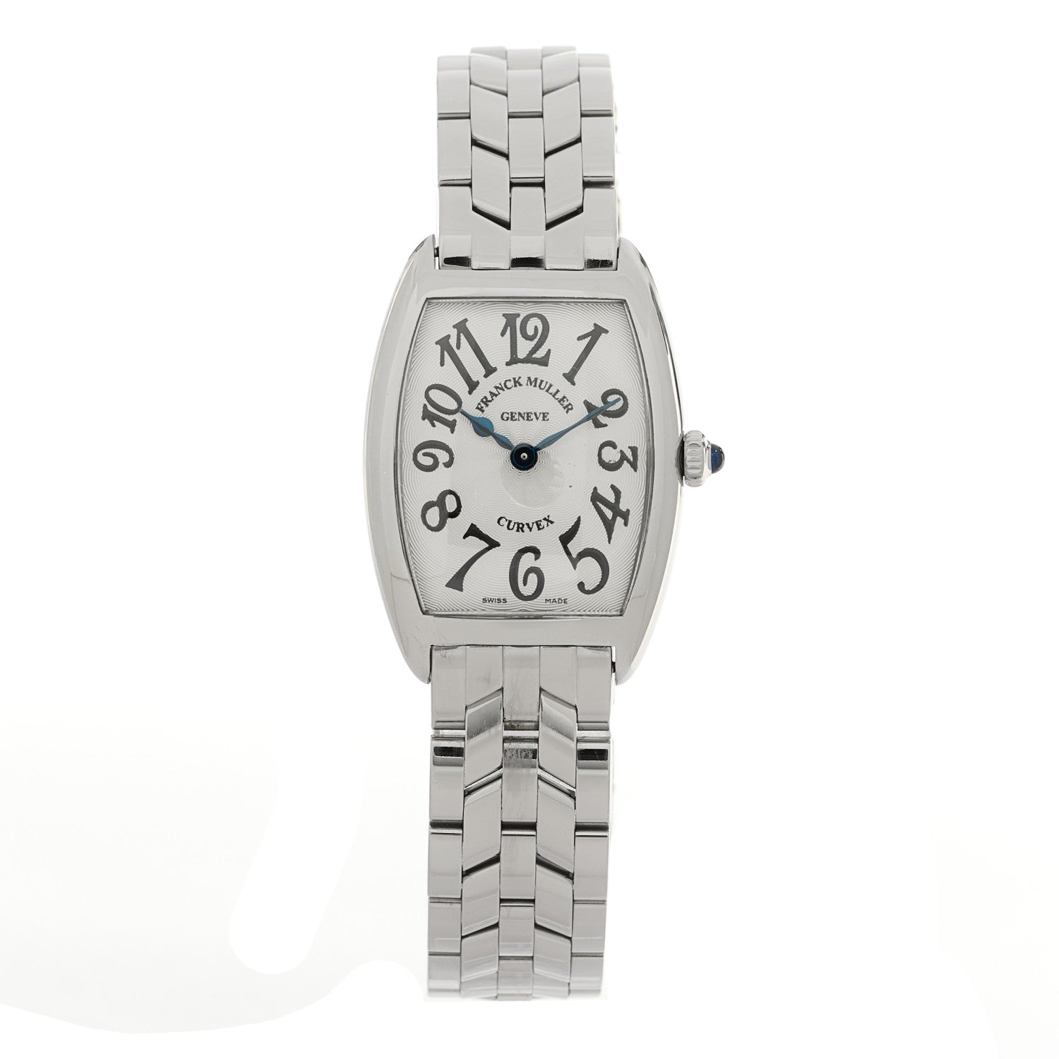 Franck Muller Stainless Steel 25mm Cintree Curvex Quartz Watch 1752QZAC 1 of 4