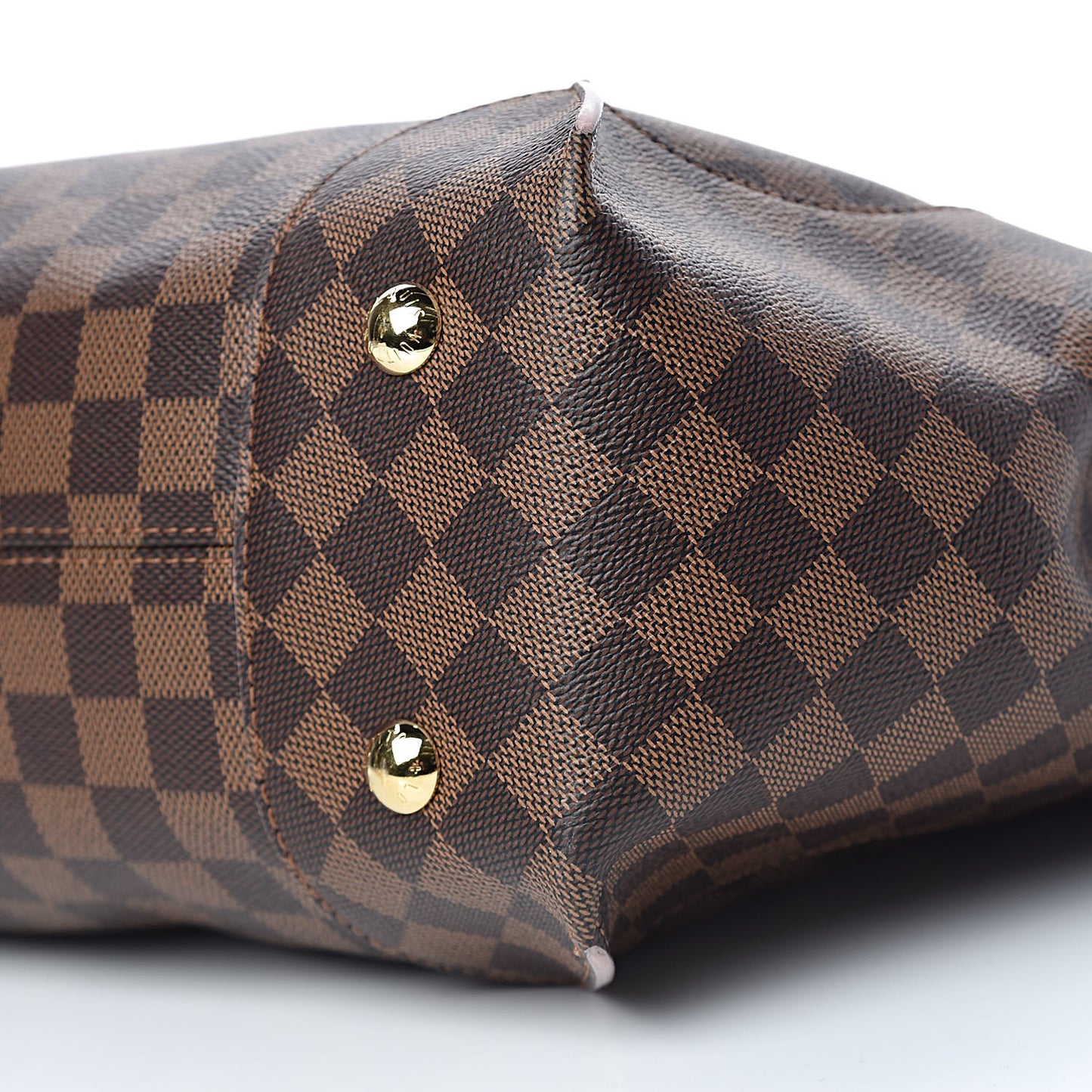 Damier Ebene Caissa Hobo Rose Ballerine