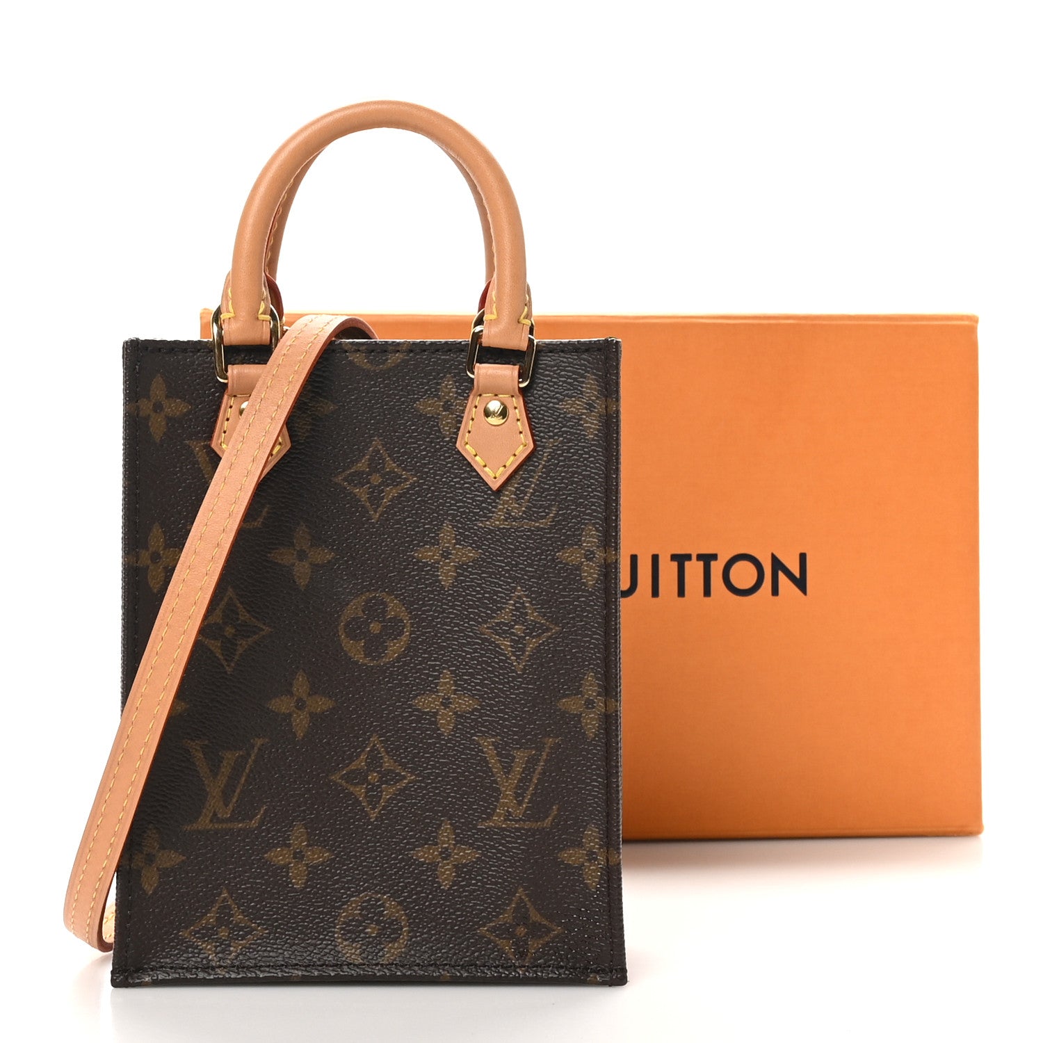 Louis Vuitton Monogram Petit Sac Plat 9 of 9