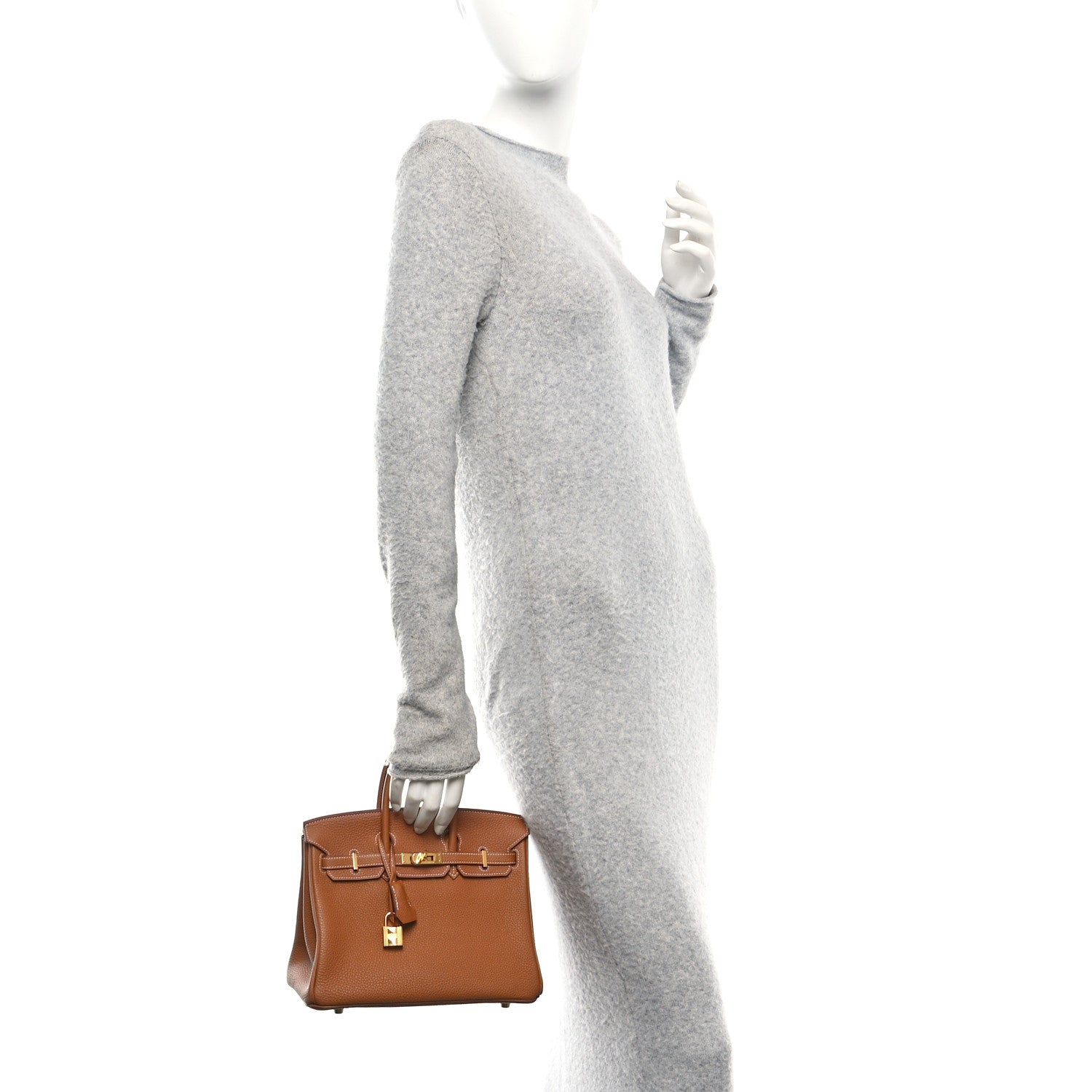 Hermes Togo Birkin 25 Gold 2 of 11