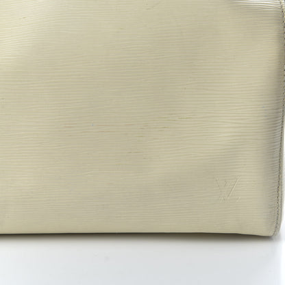 Louis Vuitton Epi Speedy 30 Ivory 9 of 12
