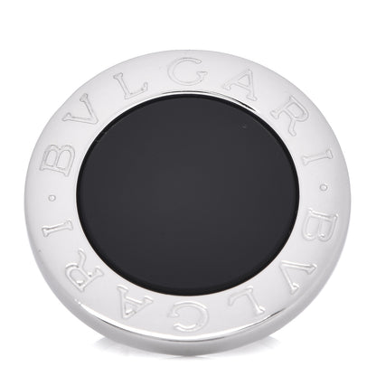 Bulgari 18K White Gold Black Onyx Bvlgari Bvlgari Ring 51 5.75 1 of 5