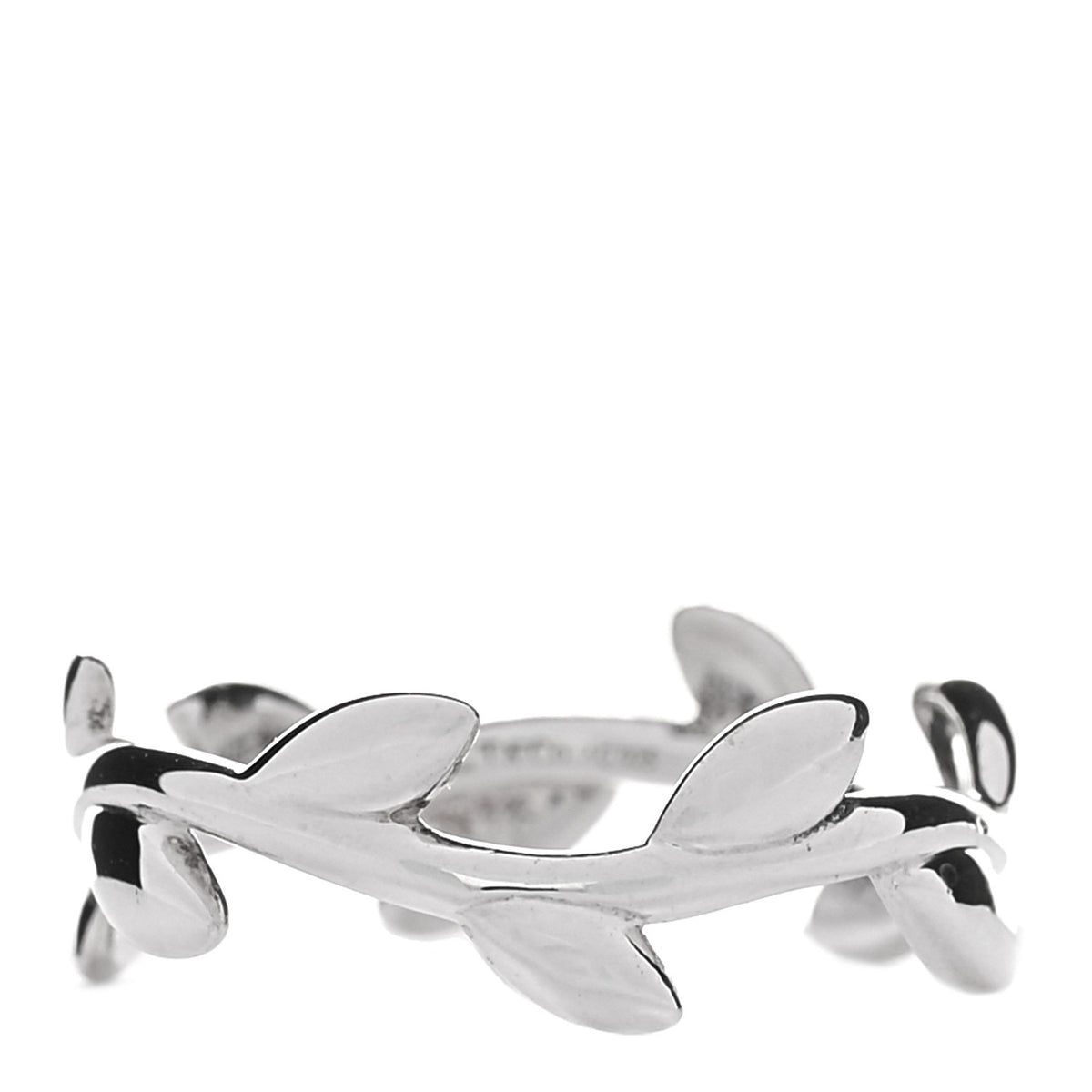 Sterling Silver Paloma Picasso Narrow Olive Leaf Band Ring 47 4