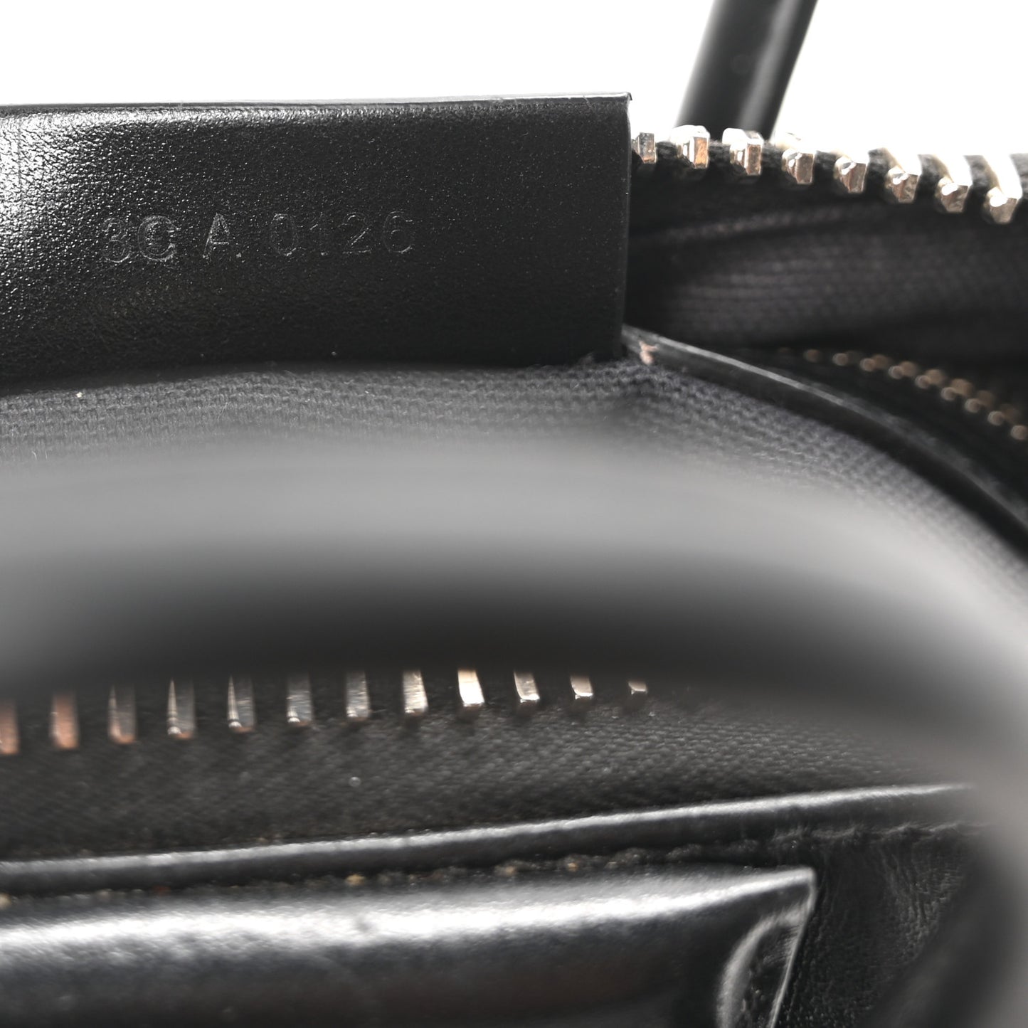 Calfskin Fringe Mini Antigona Black