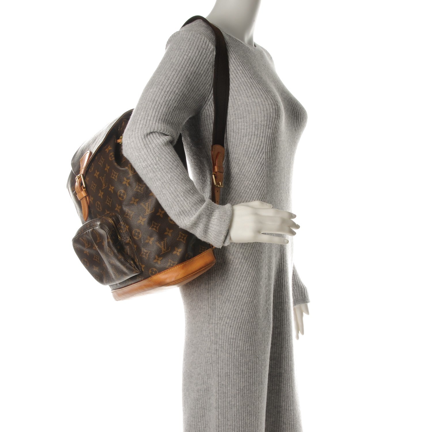 Louis Vuitton Monogram Montsouris GM Backpack 2 of 10