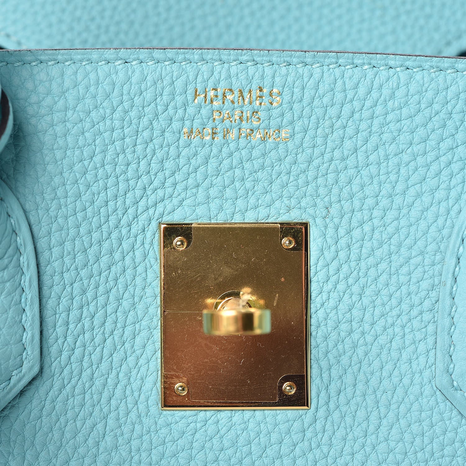 Hermes Togo Birkin 35 Bleu Atoll 12 of 48