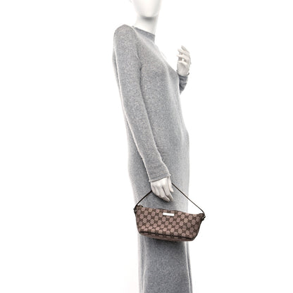Gucci Monogram Boat Pochette Brown 2 of 9