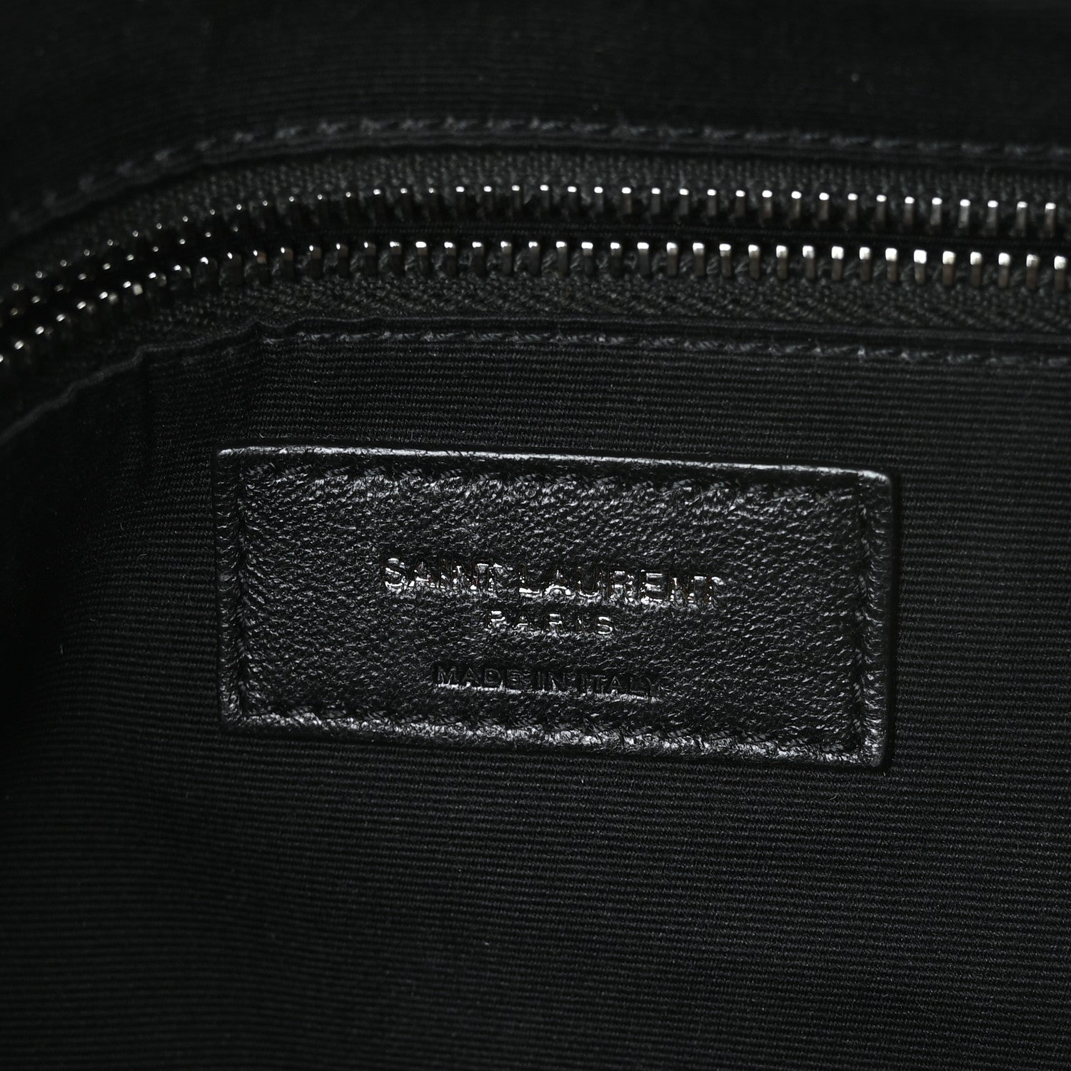 Saint Laurent Crinkled Calfskin Matelasse Monogram Niki Body Bag Black 6 of 9
