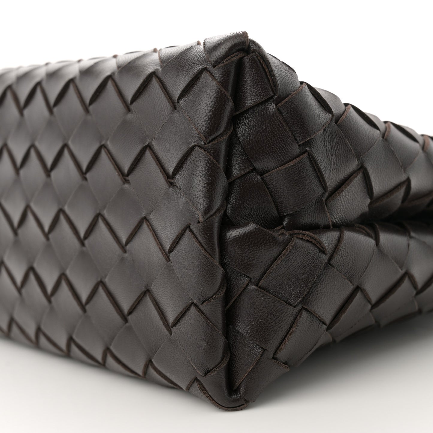 Nappa Intrecciato Small Andiamo Shoulder Bag Fondant