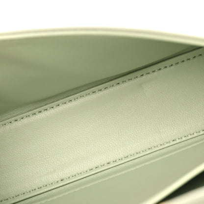 Celine Shiny Calfskin Triomphe Chain Shoulder Bag Jade 5 of 9