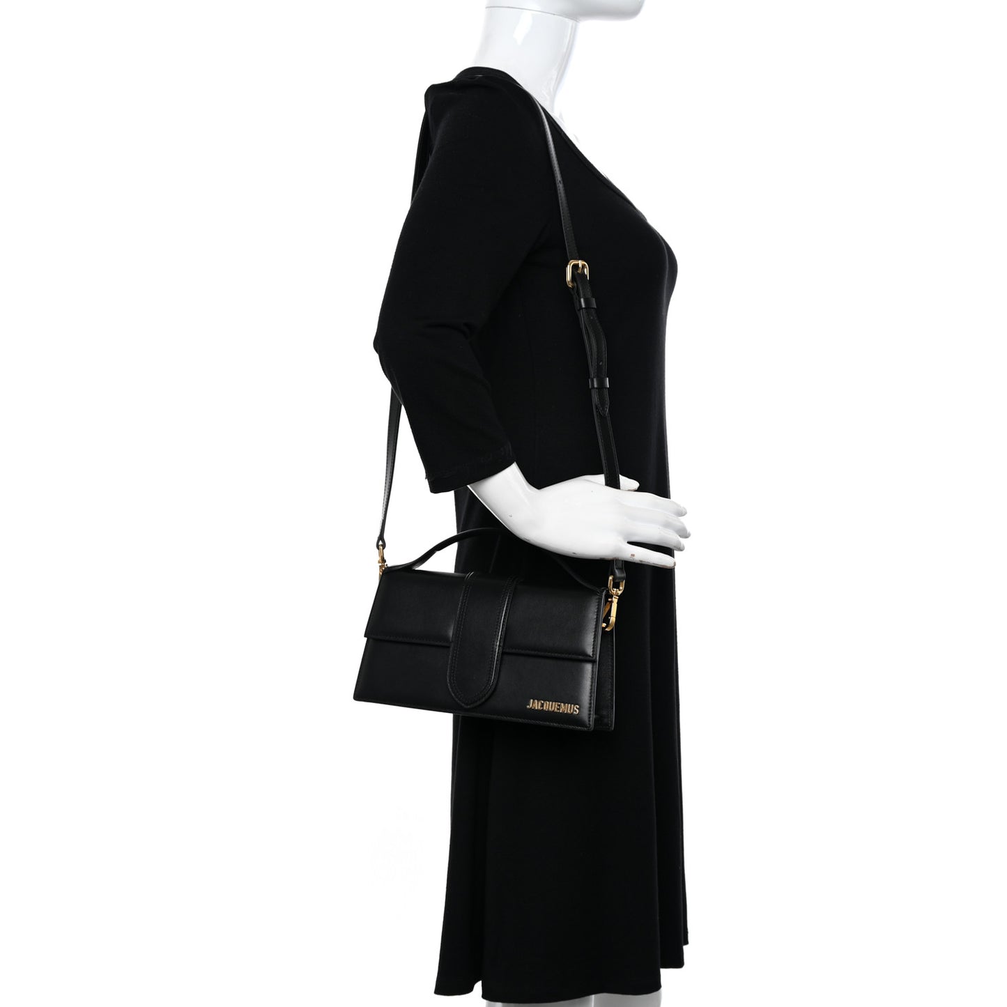 Smooth Calfskin Le Grand Bambino Black