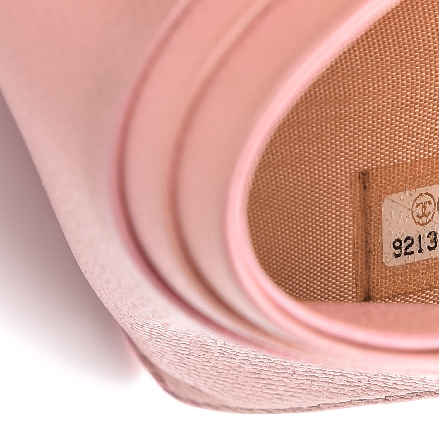 Chanel Calfskin CC Button Card Holder Case Pink 6 of 9