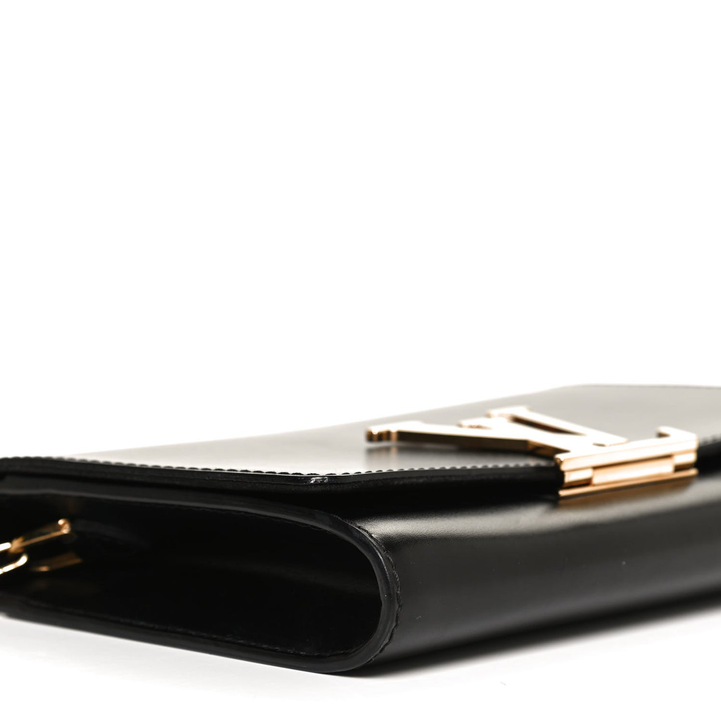 Calfskin Chain Louise GM Black