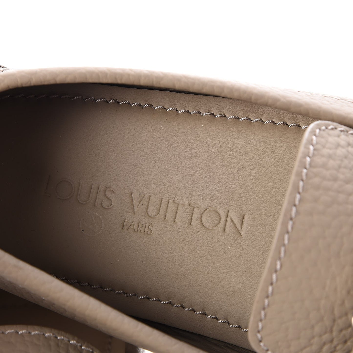 Mens Calfskin Monte Carlo Moccasin Loafers 8 Beige