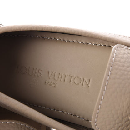 Louis Vuitton Mens Calfskin Monte Carlo Moccasin Loafers 8 Beige 7 of 8