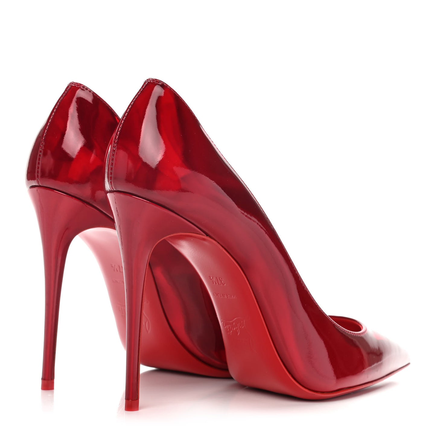 Metallic Patent Psychic So Kate 100 Pumps 37.5 Loubi