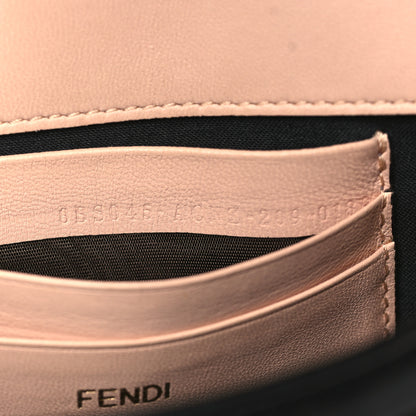 Fendi Nappa Apolo Bi-Color Mini Chain Baguette Rosa Quarzo Black 8 of 12