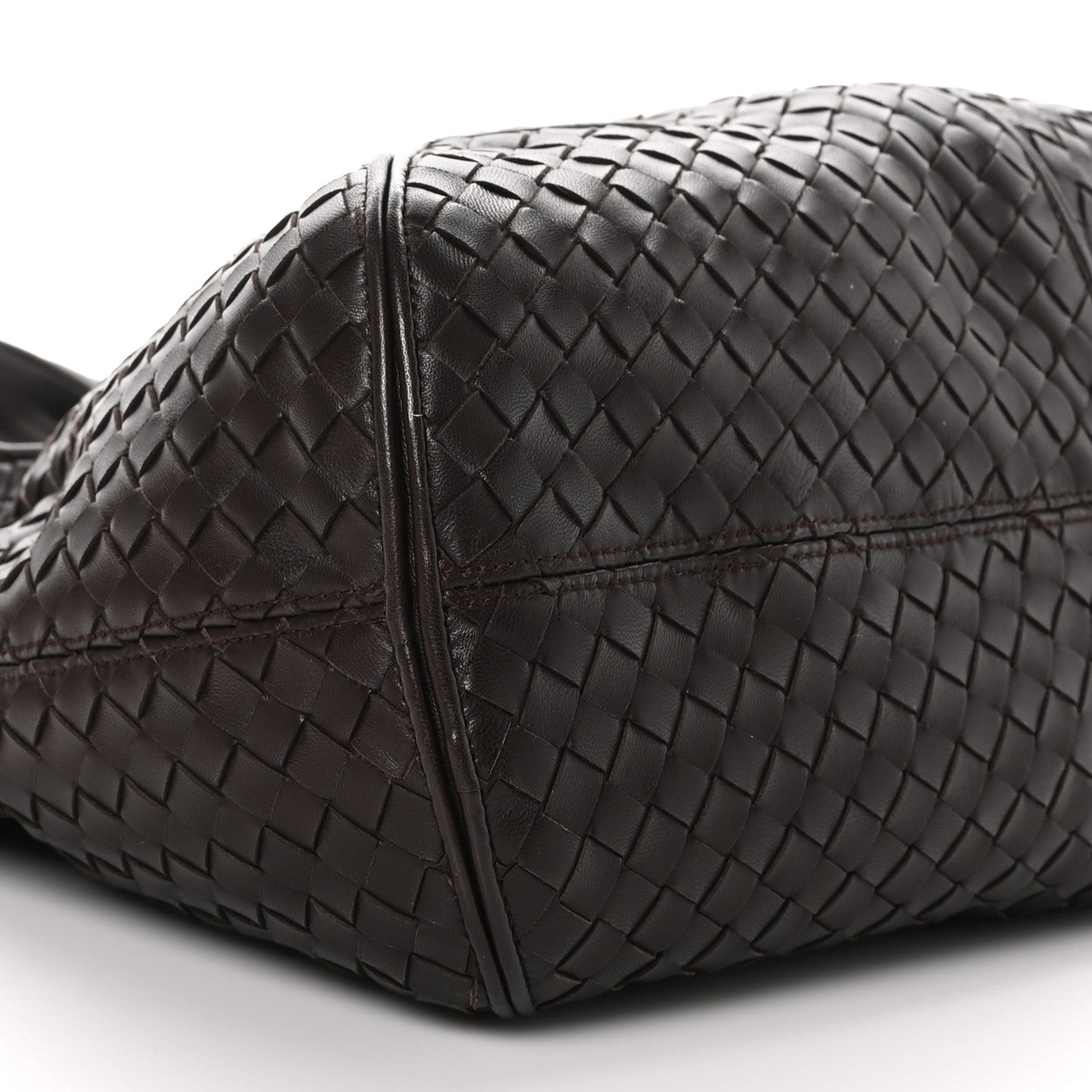 Bottega Veneta Nappa Intrecciato Ball Hobo Ebano 7 of 8