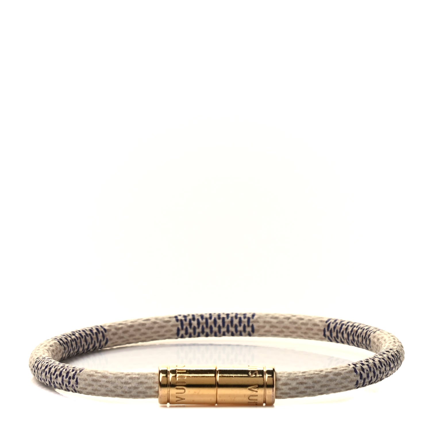 Louis Vuitton Damier Azur Keep It Bracelet 19 1 of 3