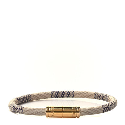Louis Vuitton Damier Azur Keep It Bracelet 19 1 of 3