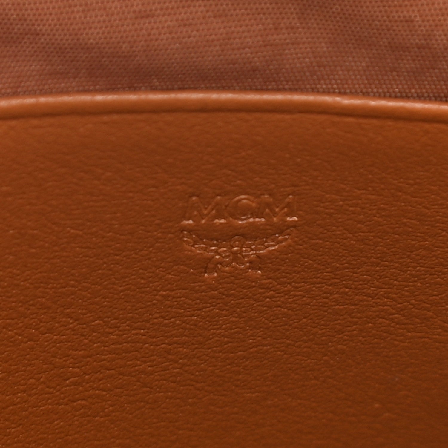 MCM Visetos Multifunction Pouch Cognac 6 of 6