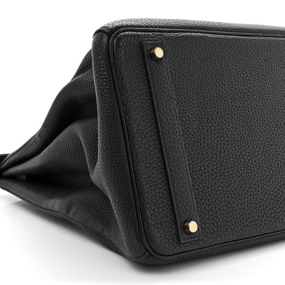 Hermes Togo Birkin 40 Black 9 of 19