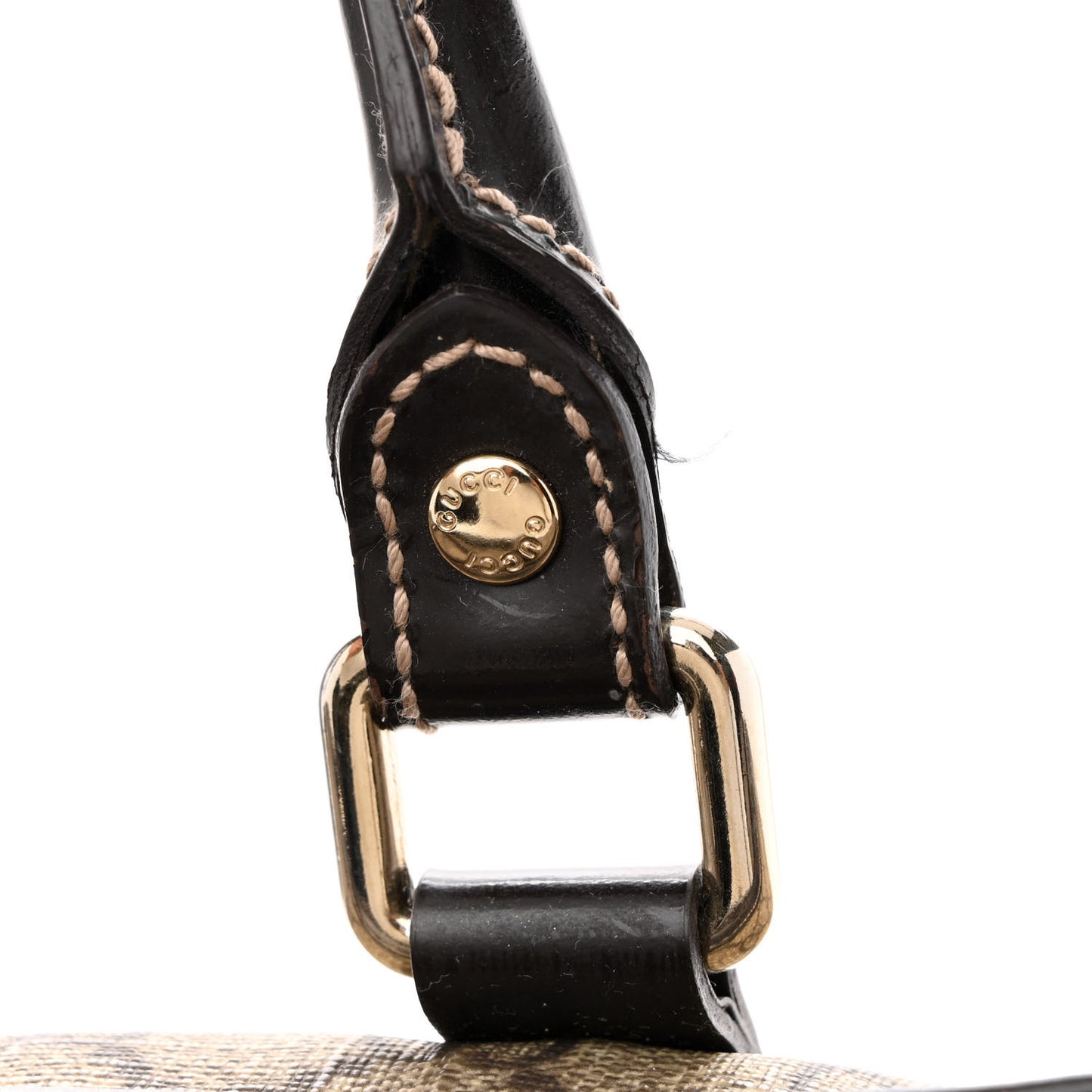 GG Plus Monogram Medium Joy Boston Dark Brown