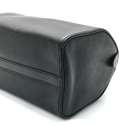 Louis Vuitton Epi Speedy 25 Black 12 of 14