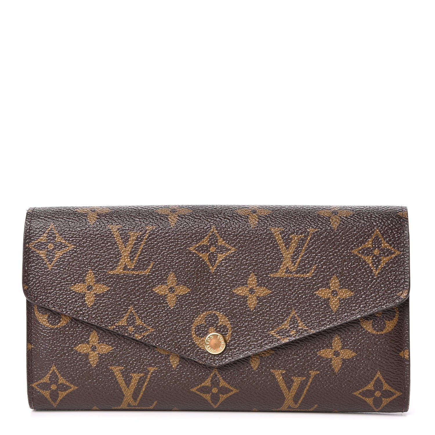 Louis Vuitton Monogram Sarah Wallet NM 1 of 14