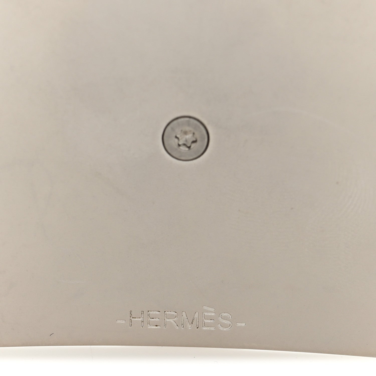 Hermes Palladium Collier de Chien 32mm Belt Buckle 3 of 3