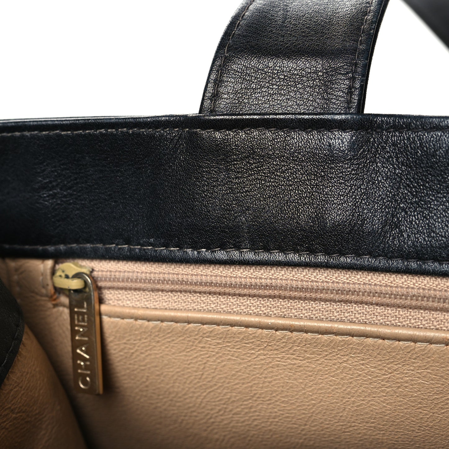 Calfskin CC Tote Black