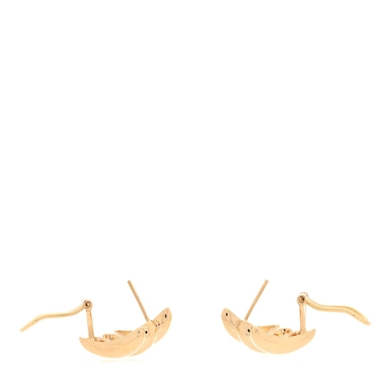 Anita Ko 18K Yellow Gold Small Claire Earrings 3 of 5