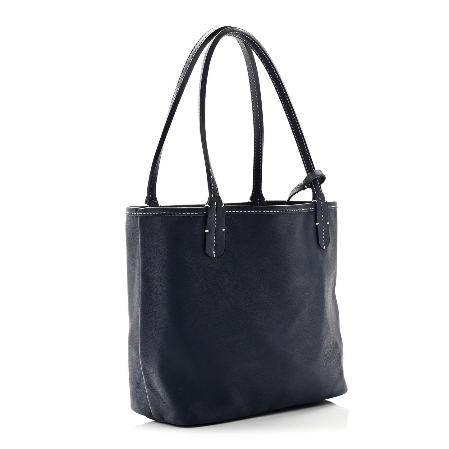 Goyardine Reversible Mini Anjou Navy