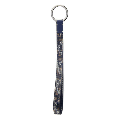 Goyard Goyardine Sesame Key Holder Navy 1 of 5