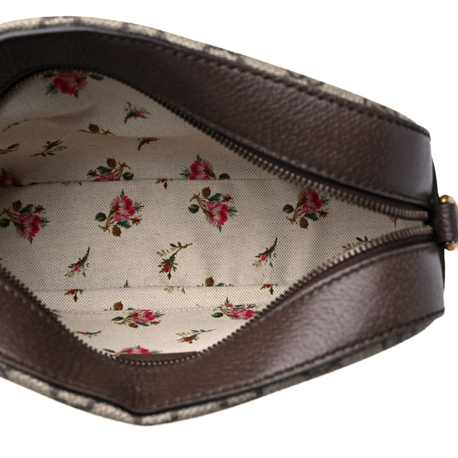 Gucci GG Supreme Monogram Web Neo Vintage Shoulder Bag Beige New Acero Crop 5 of 11