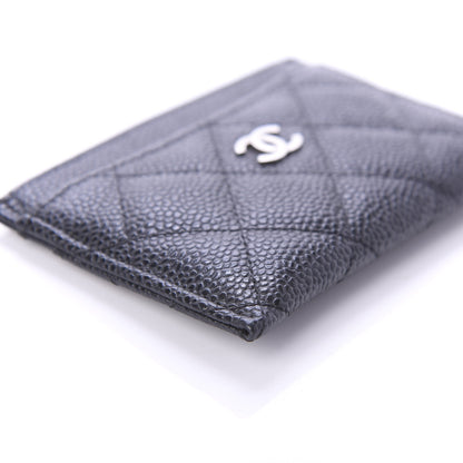 Chanel Caviar Quilted Card Holder Black 6 of 12
