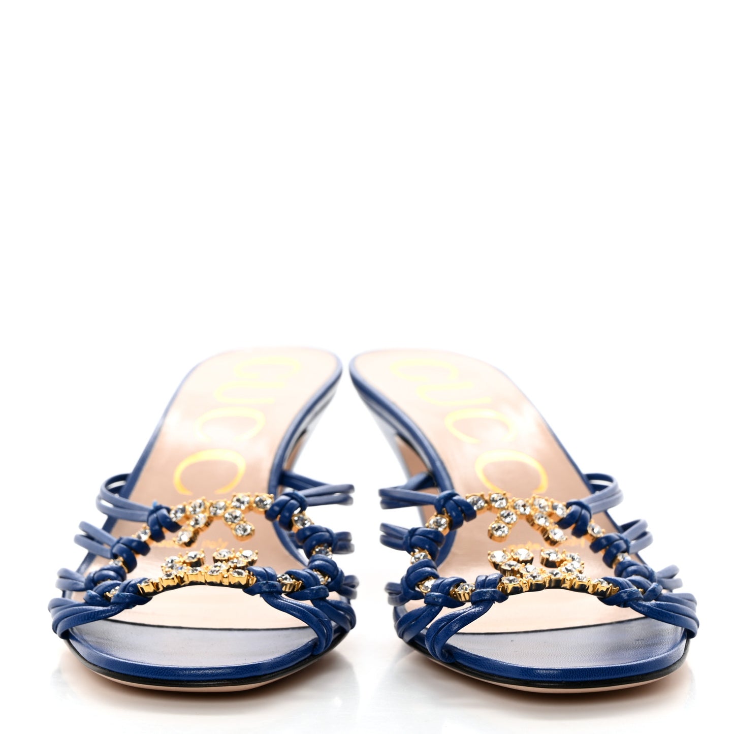 Malaga Kid Crystal GG 55mm Sandals 35 Blue