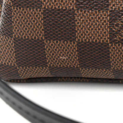 Louis Vuitton Damier Ebene Odeon Tote MM Black 10 of 14