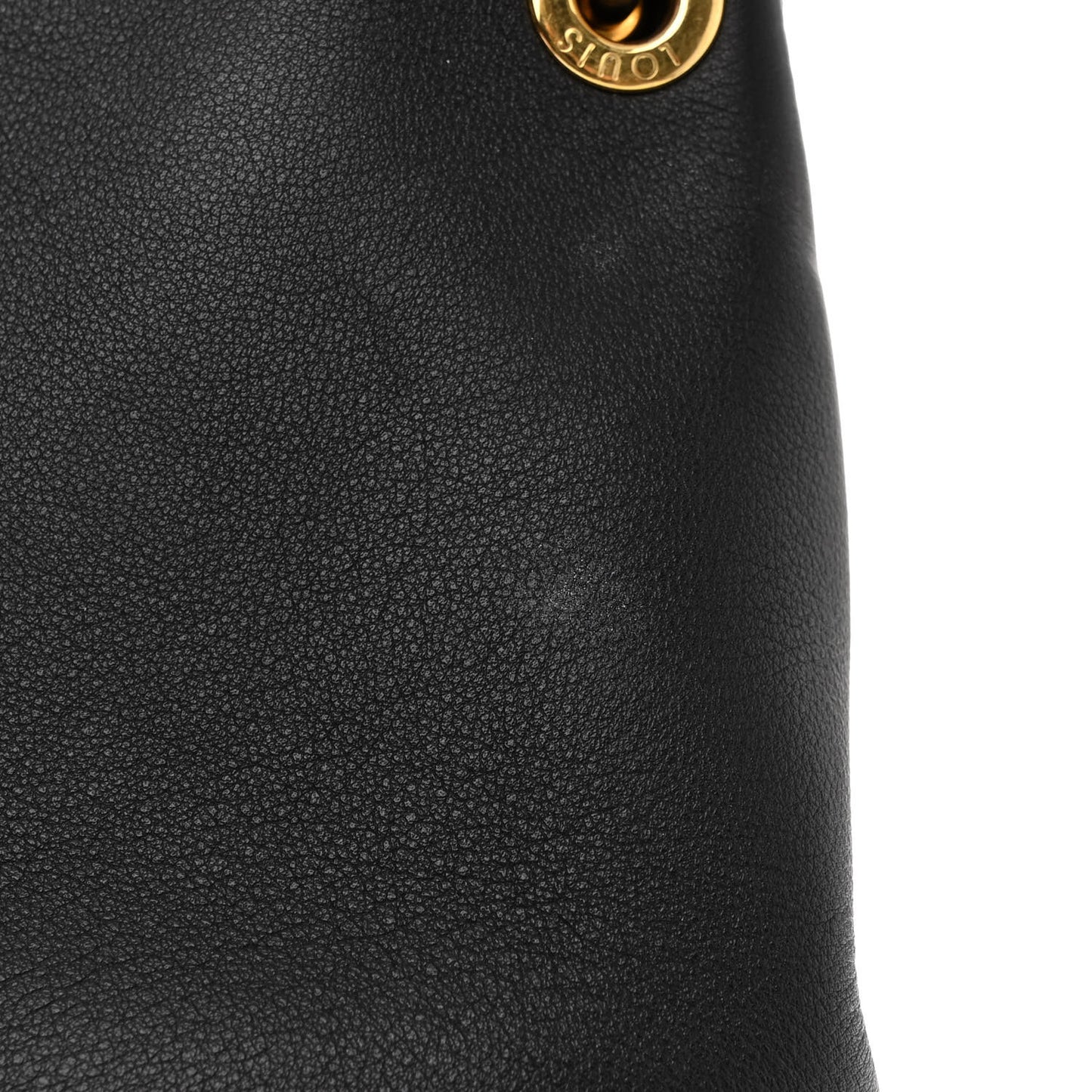 Damier Ebene Calfskin Maida Black