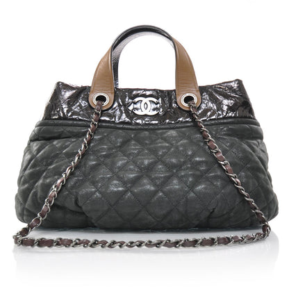 Chanel Leather Small In The Mix Tote Black 1 of 9